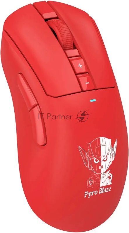 Мышь A4Tech Bloody R73 Ultra красный/рисунок оптическая 20000dpi беспров. USB-C 7but (R73 ULTRA PYRO BLAZE)