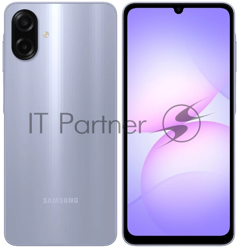 Смартфон Samsung Galaxy A07 4/128Gb, фиолетовый