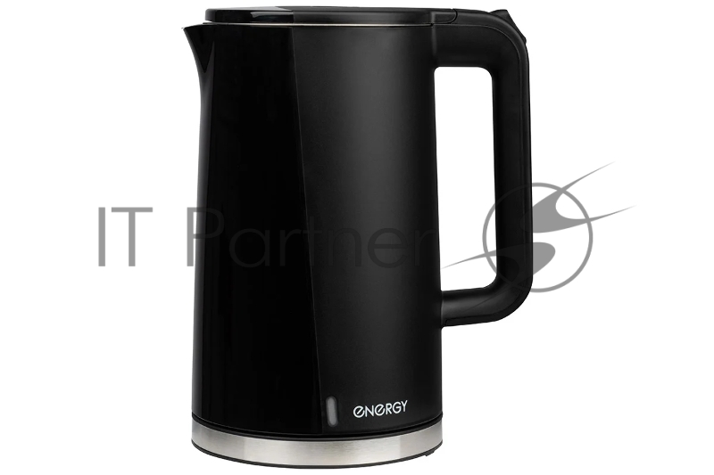 Чайник Energy E-208 1,7 л,сталь, двойной корпус, черный, 2200 Вт (105731)