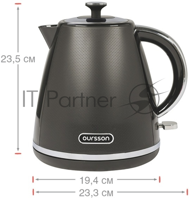 Чайник электрический OURSSON KE1718P/DG