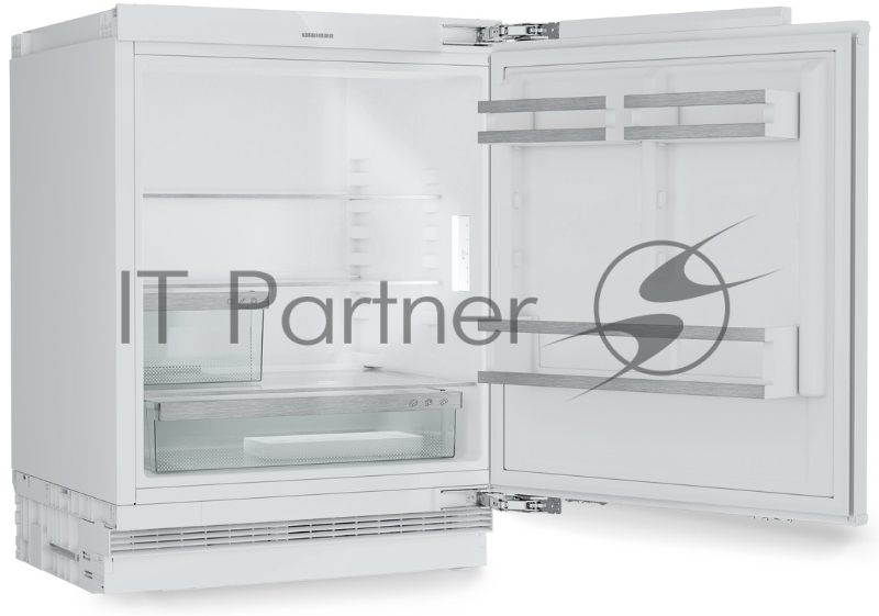 Встраиваемый холодильник Liebherr Pure, высота 82-88 см, door-on-door, без морозильного отделения, сенсорная электроника внутри камеры.