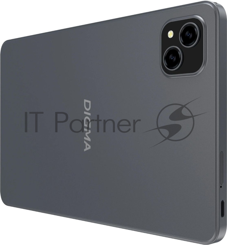 Планшет Digma G8 SC9863A (1.6) 8C RAM3Gb ROM32Gb 8 IPS 1280x800 4G Android 15 Go темно-серый 5Mpix 2Mpix BT WiFi microSD 128Gb 4000mAh 191hrs