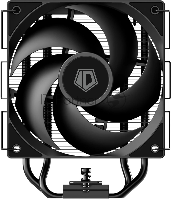 Кулер для процессора ID-COOLING SE-214-XT V2 BLACK LGA1851/1700/1200/115X/AM5/AM4 (16шт/кор, TDP 200W, PWM, 4 тепл.трубки прямого контакта, FAN 120mm) RET