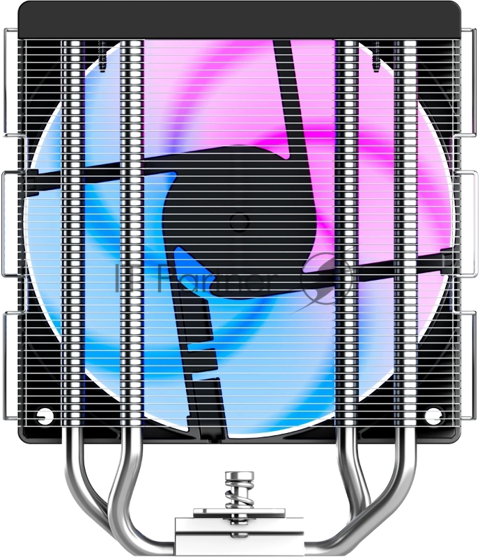 Кулер для процессора ID-COOLING SE-214-XT V2 LGA1851/1700/1200/115X/AM5/AM4 (16шт/кор, TDP 200W, PWM, 4 тепл.трубки прямого контакта, FAN 120mm, Random Spectrum Lighting) RET