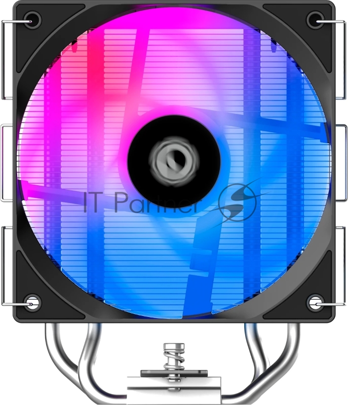 Кулер для процессора ID-COOLING SE-214-XT V2 LGA1851/1700/1200/115X/AM5/AM4 (16шт/кор, TDP 200W, PWM, 4 тепл.трубки прямого контакта, FAN 120mm, Random Spectrum Lighting) RET