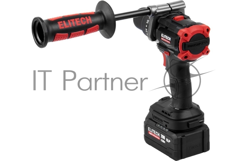 Дрель-шуруповерт Elitech CD 20BL2 (E2201.042.02) 80Вт аккум. патрон:быстрозажимной (кейс в комплекте) (205728)