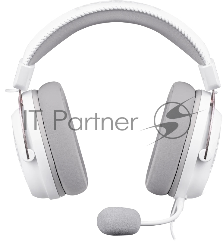 Игровая гарнитура проводная DEFENDER Diomedes white (USB, звук 7.1, легкий, Redragon) (71911)