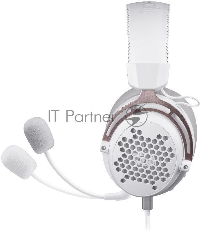 Игровая гарнитура проводная DEFENDER Diomedes white (USB, звук 7.1, легкий, Redragon) (71911)