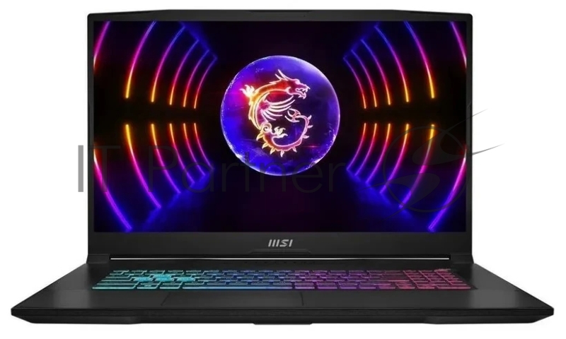 Ноутбук MSI Katana 17 B12UCX-1604XRU 9S7-17L541-1604 черный 17.3 {FHD i5 12450H/16Gb/SSD512Gb/RTX 2050 4Gb/noOS}