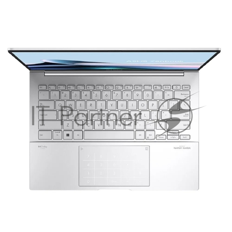 Ноутбук ASUS Zenbook 14 Special UX3405CA-QL680 Intel Core Ultra 9 285H/LPDDR5X 32GB/1TB SSD/Intel Arc Graphics/14 OLED (1920 x 1200) WUXGA Touch ,WiFi 7+BT 5.4/Without OS /0.99 kg /Foggy Silver