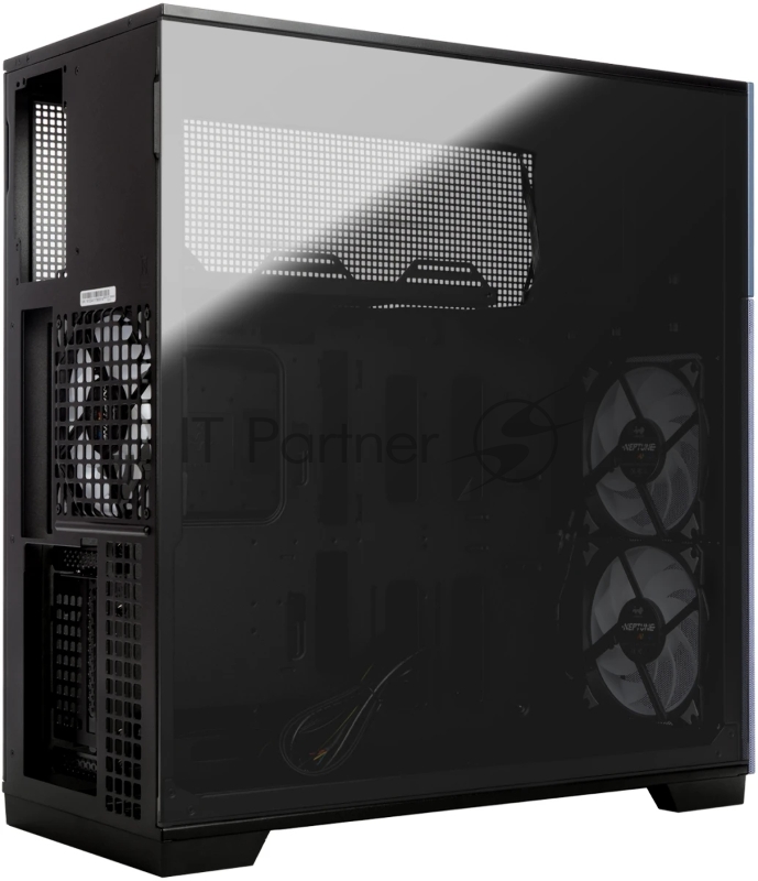 Корпус компьютерный Midi Tower InWin CS19 (F5) черный 2xUSB 3.0, 1xUSB Type-C, AN140 fan*3pc ATX (без блока питания)