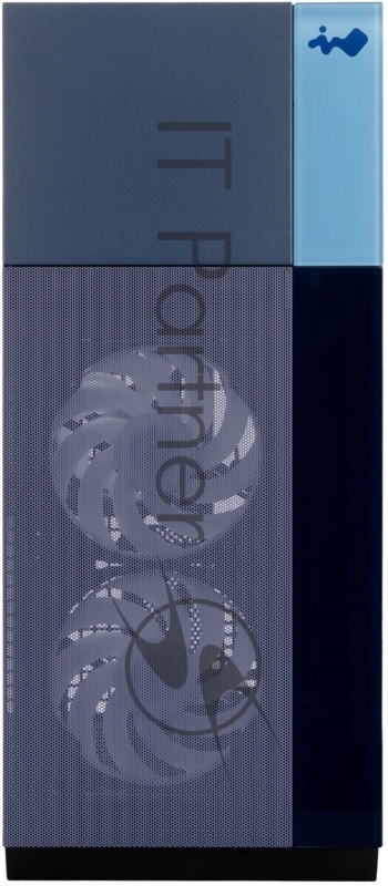 Корпус компьютерный Midi Tower InWin CS19 (F5) черный 2xUSB 3.0, 1xUSB Type-C, AN140 fan*3pc ATX (без блока питания)