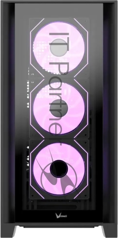 Корпус AeroCool / Formula Air Power G8 черный без БП ATX 2xUSB3.0 1xUSB3.1 audio bott PSU