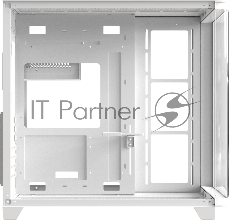 Корпус AeroCool / Formula Crystal U2 белый без БП ATX 1xUSB2.0 1xUSB3.0 1xUSB3.1 audio bott PSU