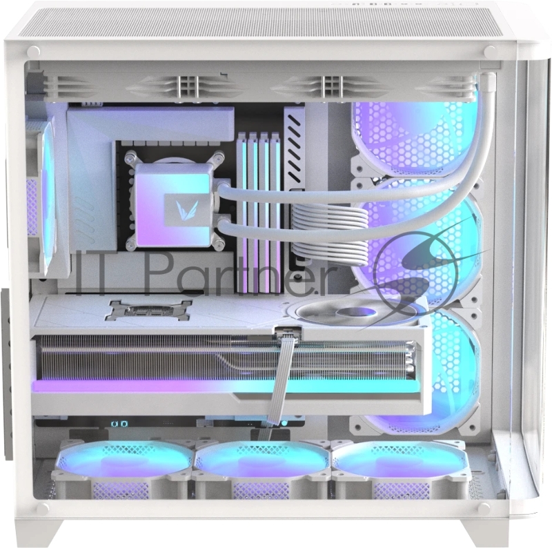 Корпус AeroCool / Formula Crystal U2 белый без БП ATX 1xUSB2.0 1xUSB3.0 1xUSB3.1 audio bott PSU