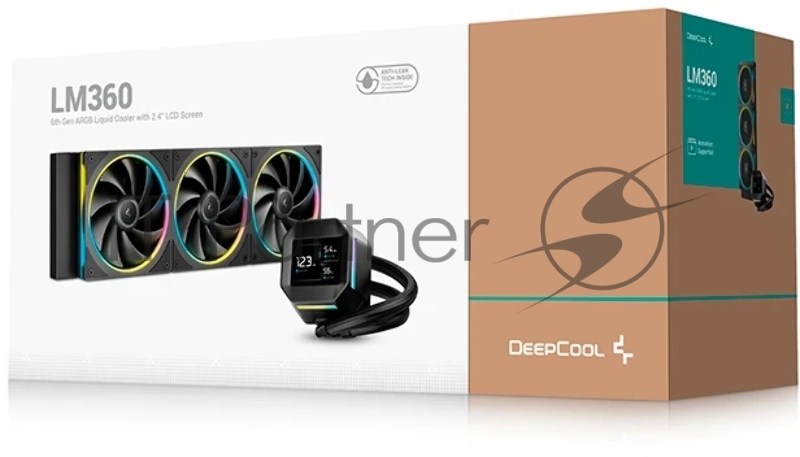 Кулер с водяным охлаждением Deepcool LM360