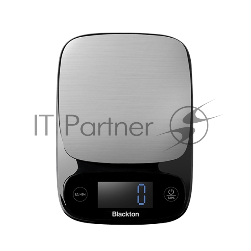 Кухонные весы Blackton Bt KS112 Black, тип управления: сенсорное, дисплей LCD, количество высокочувствительных датчиков: 1, выбор единиц измерения: грамм, килограмм, фунт:унция, миллилитр (молоко, вода), жидкая унция, унция, интервал измерения: 1 г,