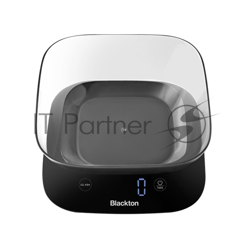 Кухонные весы Blackton Bt KS113 Black, тип управления: сенсорное, дисплей LED, количество высокочувствительных датчиков: 4, выбор единиц измерения: грамм, фунт, унция, миллилитр, интервал измерения: 1 г, максимальный вес: 10 кг, функция вычета веса т