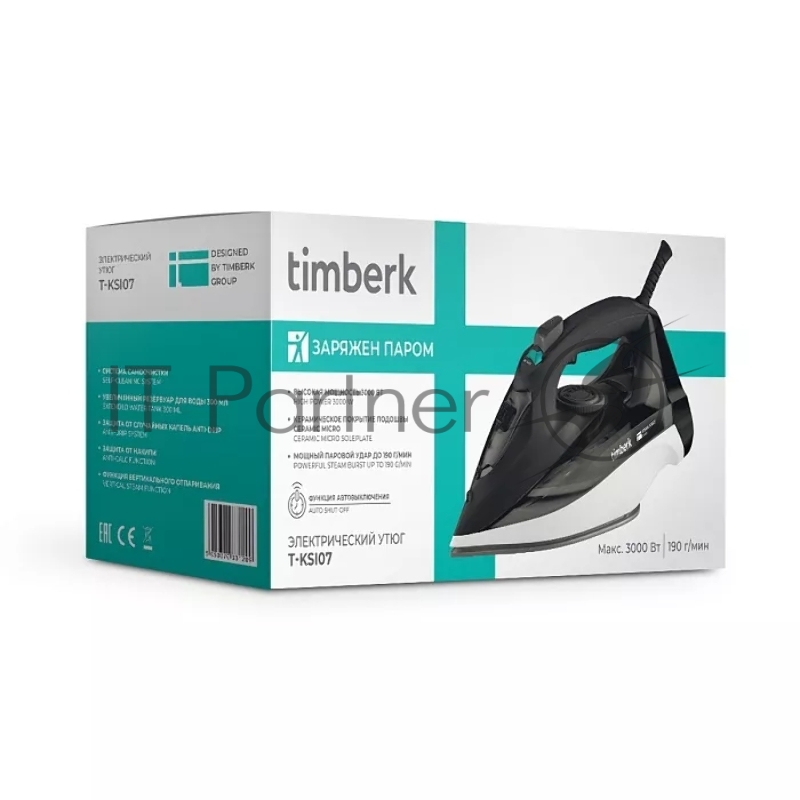 Утюг Timberk T-KSI07 (черный)