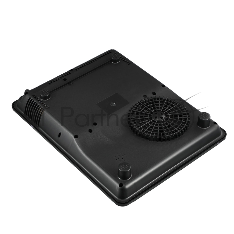 Электрическая плита Blackton Bt IC133C Black, индукционная, мощность: 2000 Вт, тип управления: электронное, регулировка мощности: 8 уровней, количество автоматических программ: 7, размер варочной поверхности: 190 мм, материал корпуса: пластик, керами