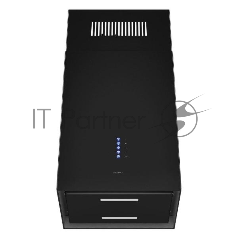 Вытяжка пристенная островная Maunfeld Bath Plus 402IL черный, 40 см, 1150 куб. м/ч, 52 дБ