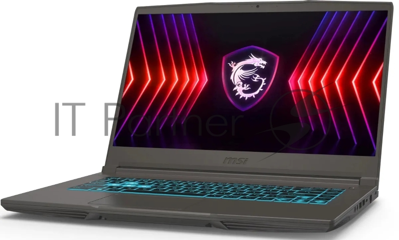 Ноутбук MSI Thin 15 B13VF-3402XRU Core i7 13620H 16Gb SSD512Gb NVIDIA GeForce RTX4060 8Gb 15.6 IPS FHD (1920x1080) FreeDOS grey space WiFi BT Cam (9S7-16R831-3402)