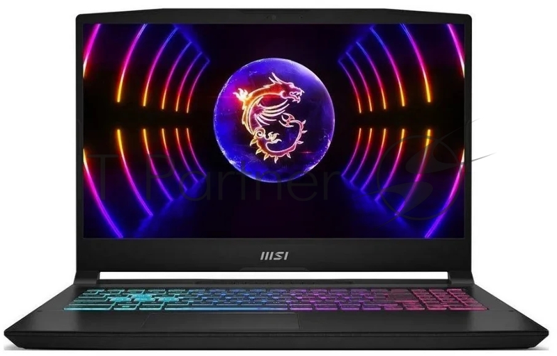 Ноутбук MSI Katana 15 B13VFK-2435XRU Core i7 13620H 16Gb SSD1Tb NVIDIA GeForce RTX4060 8Gb 15.6 IPS FHD (1920x1080) FreeDOS black WiFi BT Cam (9S7-158571-2435)