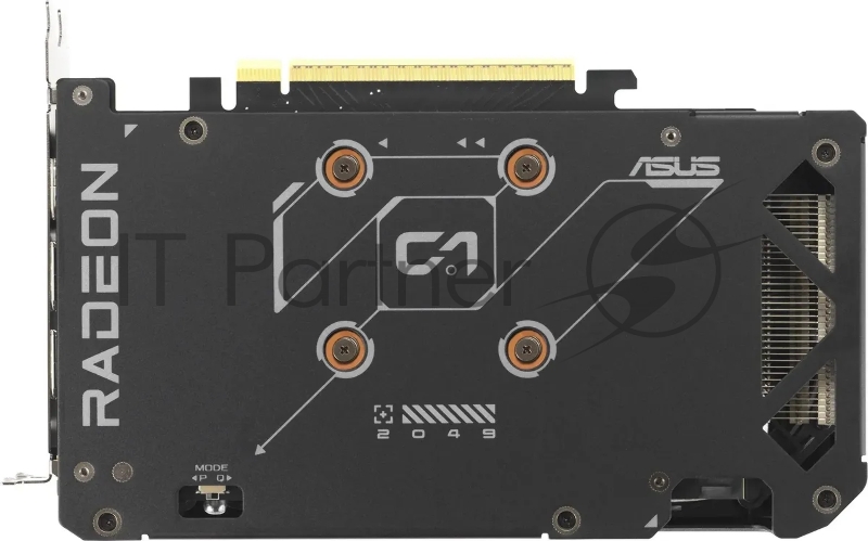 Видеокарта Asus PCI-E 5.0 DUAL-RX9060XT-16G AMD Radeon RX 9060XT 16Gb 128bit GDDR6 2550/20000 HDMIx1 DPx2 HDCP Ret
