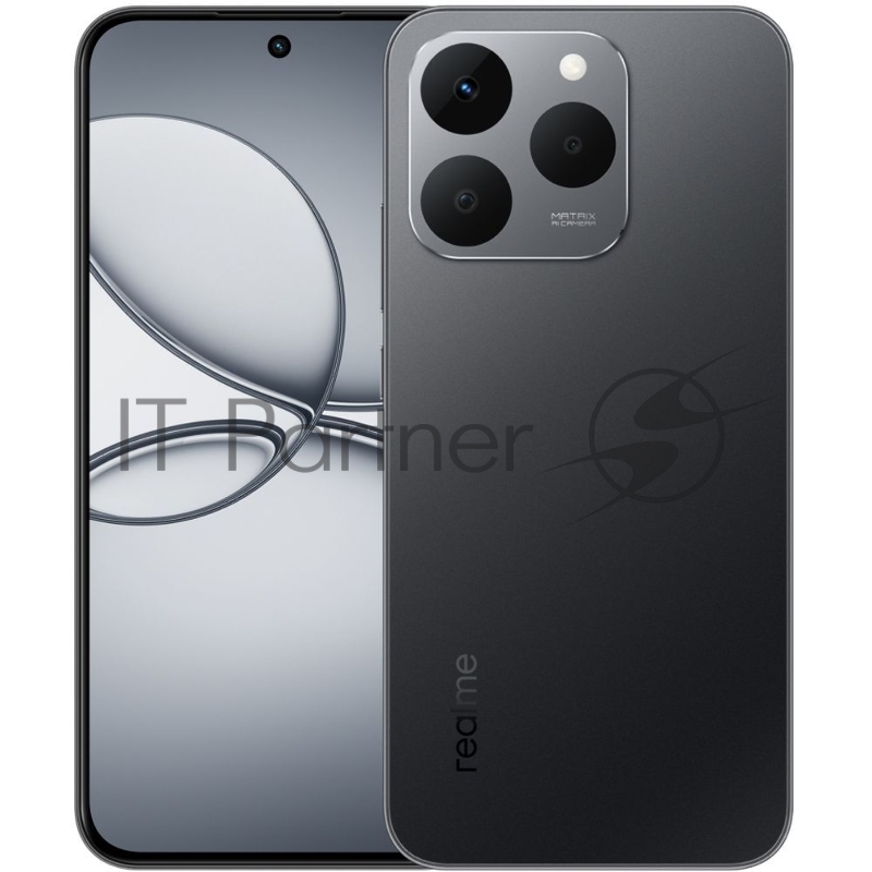 Смартфон Realme RMX5111 15T 128Gb 8Gb темно-серый моноблок 3G 4G 6.78 1264x2780 Android 15 50Mpix 802.11 a/b/g/n/ac/ax/be NFC GPS GSM900/1800 GSM1900