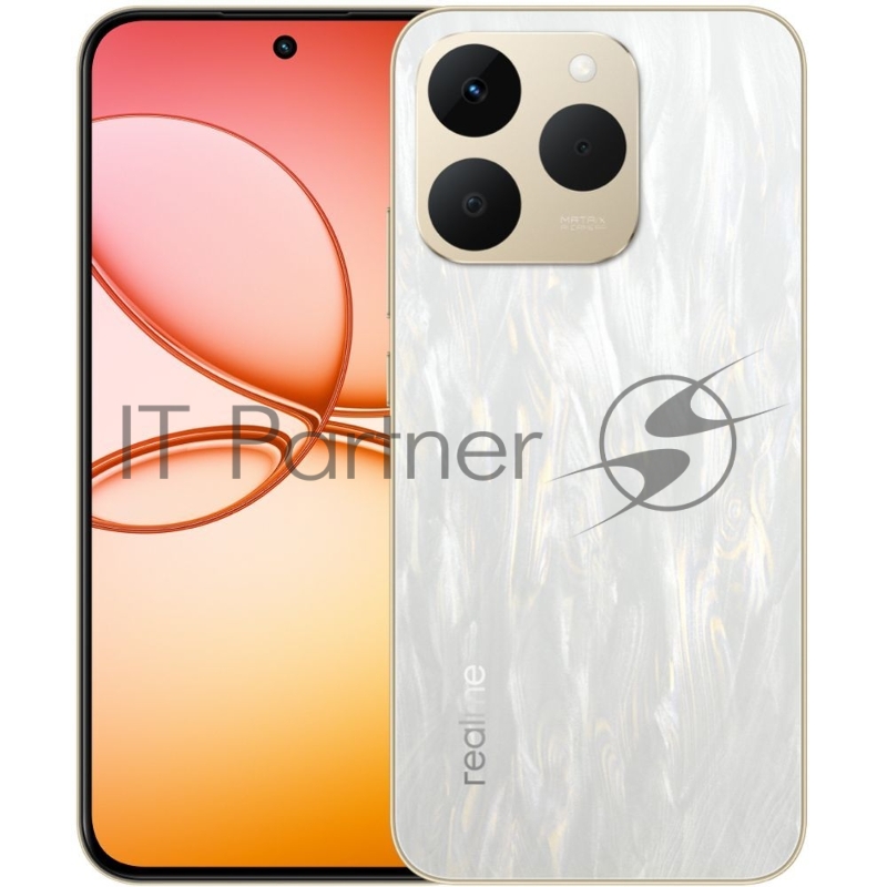 Смартфон Realme RMX5111 15T 256Gb 12Gb белый моноблок 3G 4G 6.78 1264x2780 Android 15 50Mpix 802.11 a/b/g/n/ac/ax/be NFC GPS GSM900/1800 GSM1900