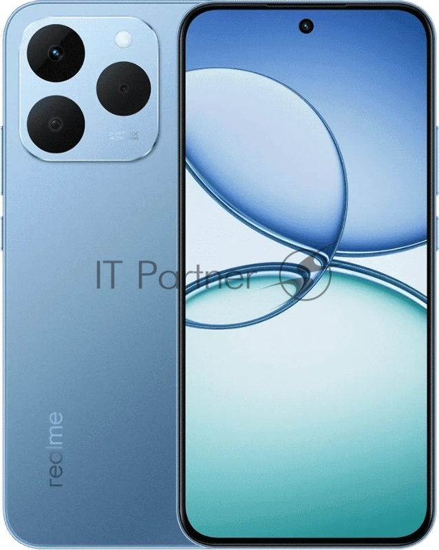 Смартфон Realme RMX5111 15T 256Gb 12Gb голубой моноблок 3G 4G 6.78 1264x2780 Android 15 50Mpix 802.11 a/b/g/n/ac/ax/be NFC GPS GSM900/1800 GSM1900