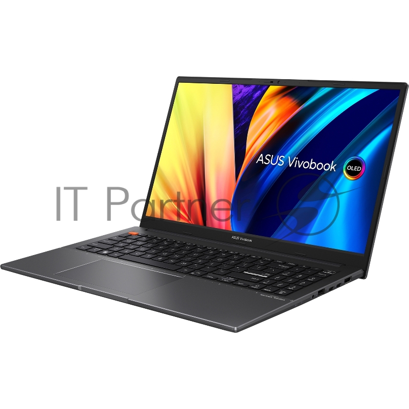 Ноутбук Asus VivoBook S15 M3502QA-BQ238 черный AMD Ryzen 5 5600U/8Gb/512Gb SSD Nvme/15.6 15.6 FHD IPS/ WiFi/BT/Cam/No OS/1.8Kg/RU_EN_Keyboard