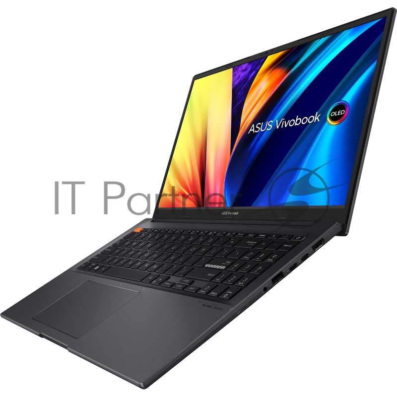 Ноутбук Asus VivoBook S15 M3502QA-BQ238 черный AMD Ryzen 5 5600U/8Gb/512Gb SSD Nvme/15.6 15.6 FHD IPS/ WiFi/BT/Cam/No OS/1.8Kg/RU_EN_Keyboard