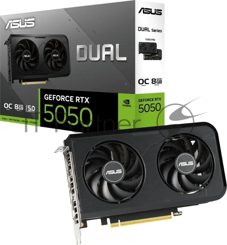 Видеокарта ASUS Dual GeForce RTX 5050 8Gb GDDR6 OC Edition