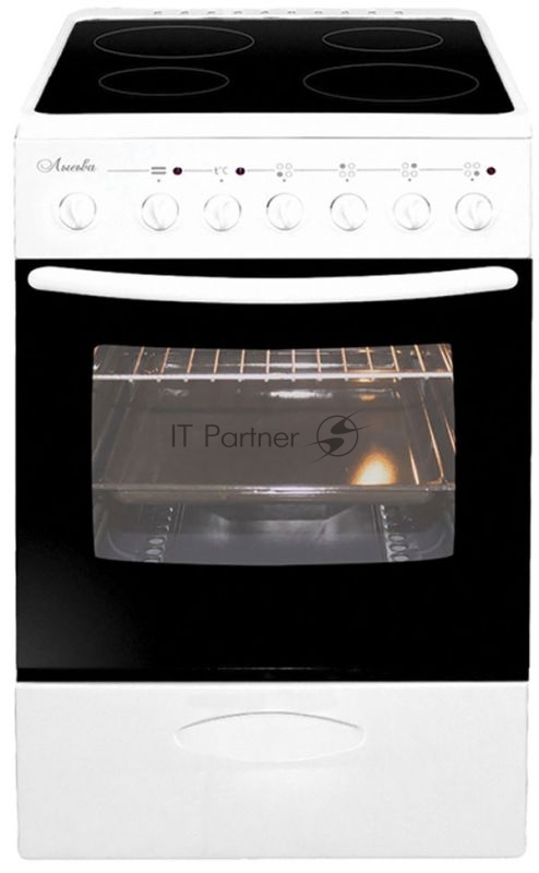 Плита электрическая Лысьва ЭПС 43р1 МС белый пирокерамика