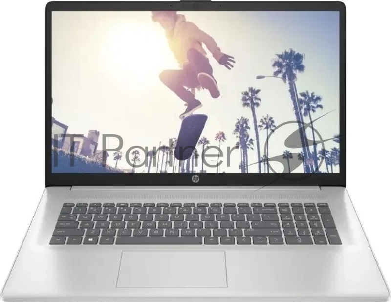 Ноутбук HP 17-cp2465ng Ryzen 5 7520U 16Gb SSD512Gb AMD Radeon Graphics 17.3 IPS FHD (1920x1080) FreeDOS silver WiFi BT Cam (B41LYEA)