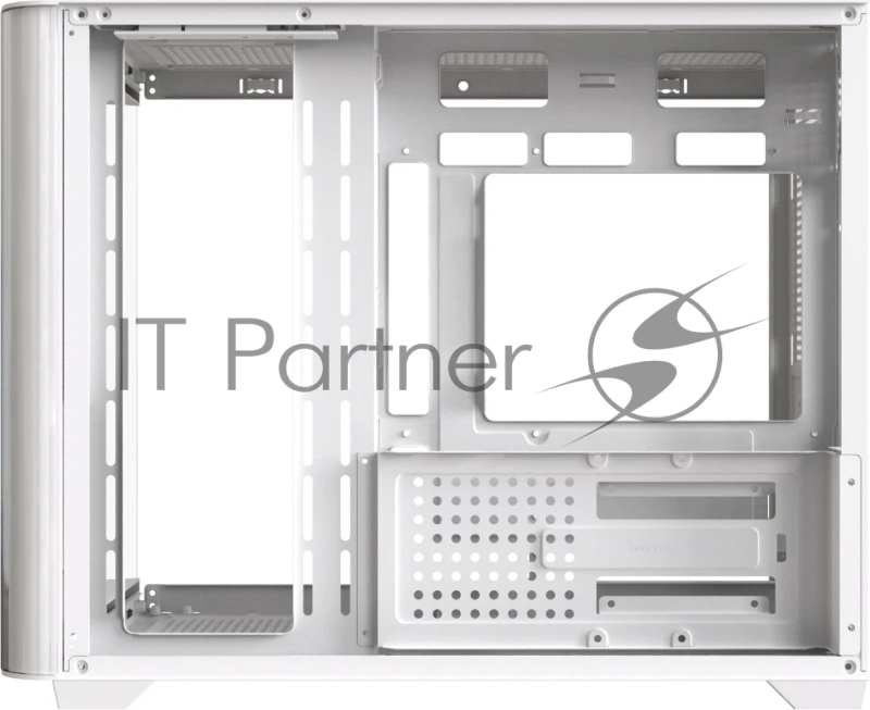 Корпус AeroCool / Formula Crystal U2M Floe белый без БП mATX 1xUSB3.0 audio bott PSU