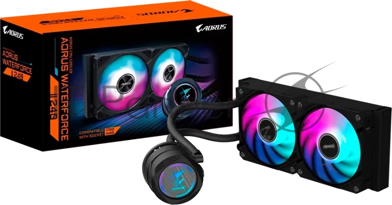 Система жидкостного охлаждения для процессора GigaByte Aorus Waterforce II 240