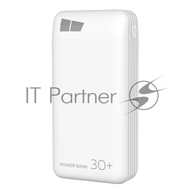Портативный аккумулятор MORE CHOICE (4627151193649) PB52-30 White - 30000mAh 2USB