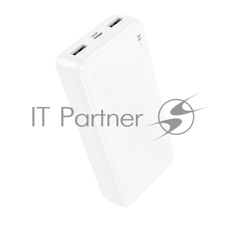 Портативный аккумулятор BOROFONE (6941991111792) BJ55A White - 20000mAh 2USB