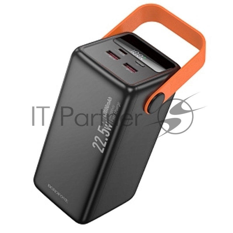 Портативный аккумулятор BOROFONE (6941991115165) BJ66B Black - 60000mAh 2USB