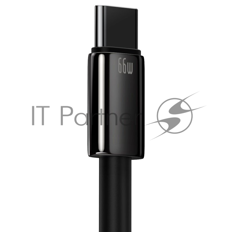 Кабель Baseus CATWJ-C01 Tungsten Gold Fast Charging Data Cable USB to Type-C 66W 2m Black