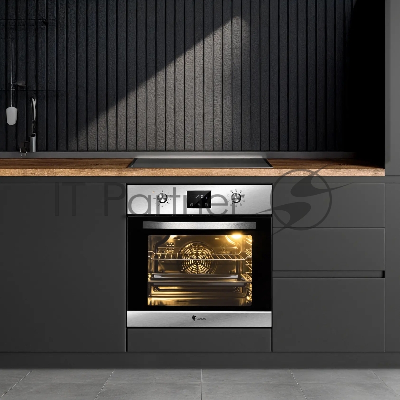 Духовой шкаф встраиваемый электрический LEONORD LEO-60004S (109594)