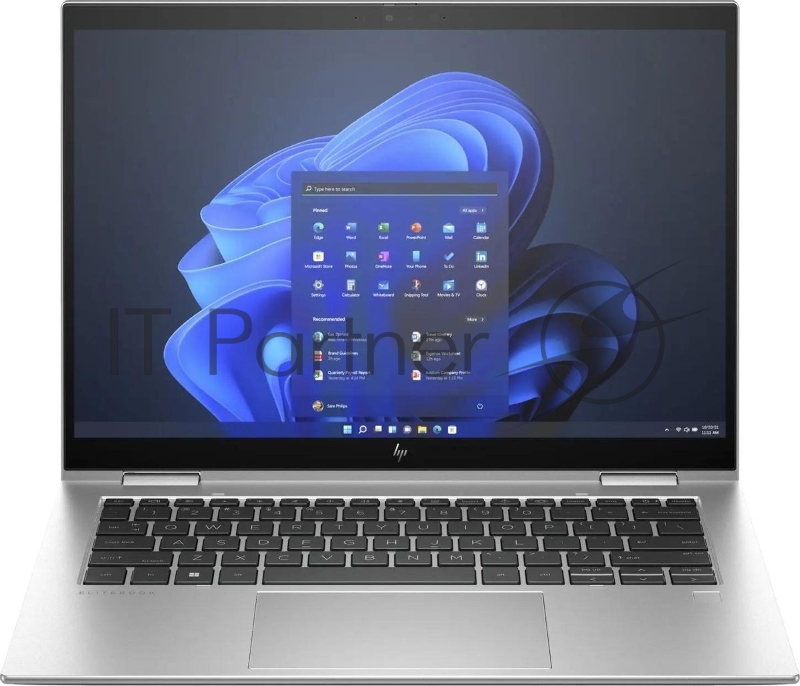 Ноутбук HP EliteBook x360 1040 G11 2-in-1 Ultra 7 155H 16Gb SSD512Gb Intel Arc 14 Touch WUXGA (1920x1200)/ENGKBD Windows 11 Pro 64 silver WiFi BT Cam (BA0A9ET)