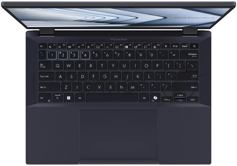 Ноутбук ASUS ExpertBook B3 B3404CVA-Q52718 Intel Core i7 1355U 1700MHz/14/1920x1200/16GB/1024 SSD/Intel Iris Xe Graphics/Wi-Fi/Bluetooth/DOS (90NX07D1-M032A0) Star Black
