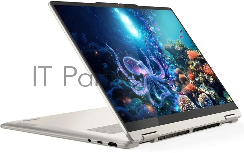 Ноутбук Lenovo Yoga 7 14AKP10 Ryzen AI 7 350 24Gb SSD1Tb AMD Radeon 860M 14 OLED Touch WUXGA (1920x1200) без ОС beige WiFi BT Cam (83JR0062RK)