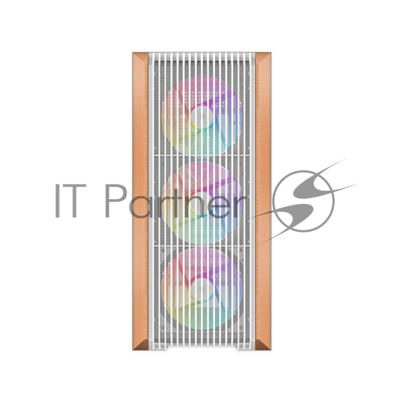 Корпус ПК без блока питания SAMA Z60 White, Midi-Tower, TG, 4x140mm ARGb, 2xUSB 3.0 + 1xUSB 3.1 Type-C, E-ATX, ATX, mATX, mITX White