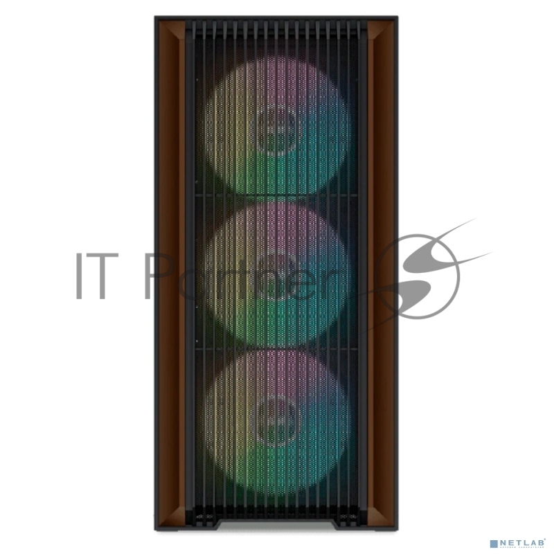Корпус ПК без блока питания SAMA Z60 Black, Midi-Tower, TG, 4x140mm ARGb, 2xUSB 3.0 + 1xUSB 3.1 Type-C, E-ATX, ATX, mATX, mITX черный