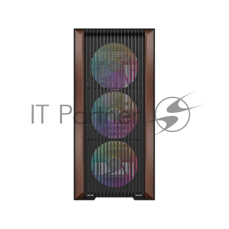 Корпус ПК без блока питания SAMA Z60 Black, Midi-Tower, TG, 4x140mm ARGb, 2xUSB 3.0 + 1xUSB 3.1 Type-C, E-ATX, ATX, mATX, mITX черный