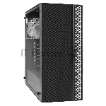 Корпус Miditower ExeGate EVO-9211 (ATX, без БП, с окном, 2*USB+1*USB3.0, HD аудио, черный, 1 вент. с RGB подсветкой)